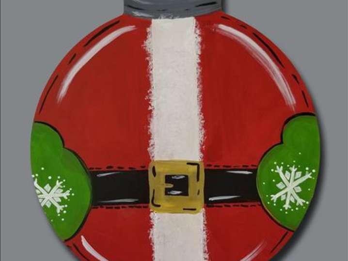 Paint and Sip - Festive Christmas Ornament - Houston | Classpop!