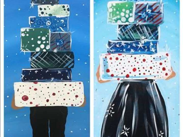 Paint and Sip - Holiday Gifts for Two - Houston | Classpop!