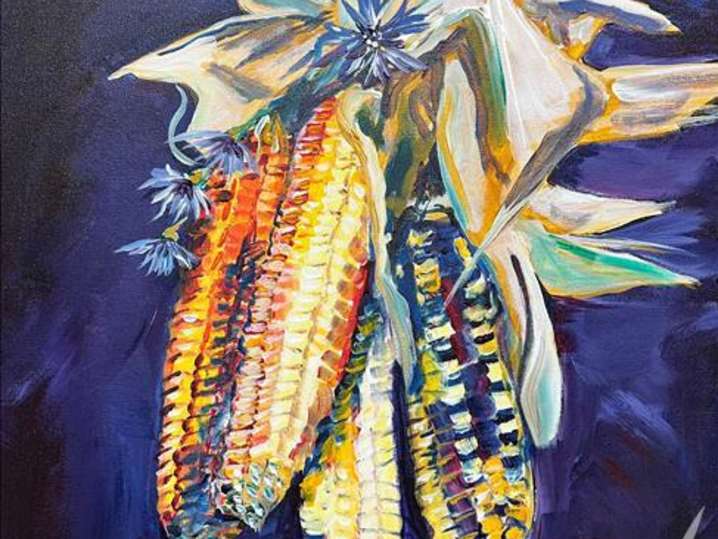 Paint and Sip - Celebrating a Vibrant Harvest - Houston | Classpop!
