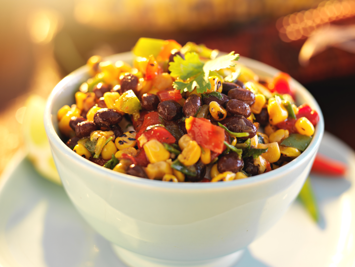 Washington, D.C. - black bean corn salsa Shot