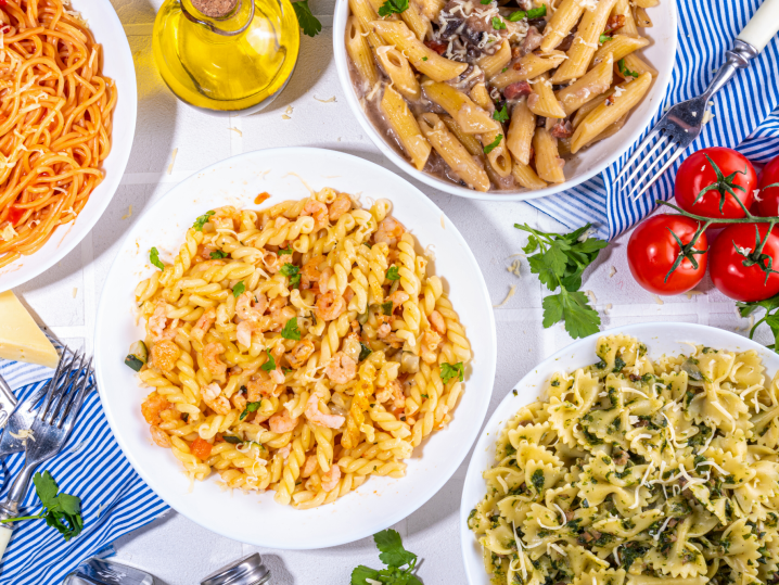 Washington, D.C. - variety of pasta dishes Shot