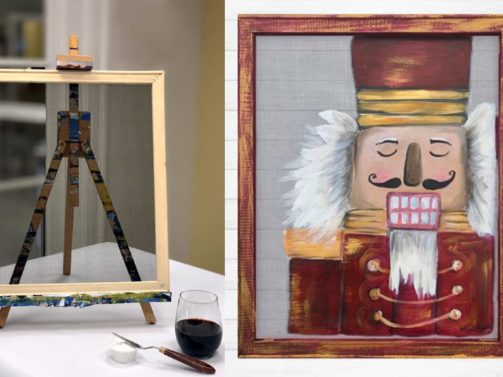 Paint and Sip - Classic Nutcracker Screen Painting - Houston | Classpop!