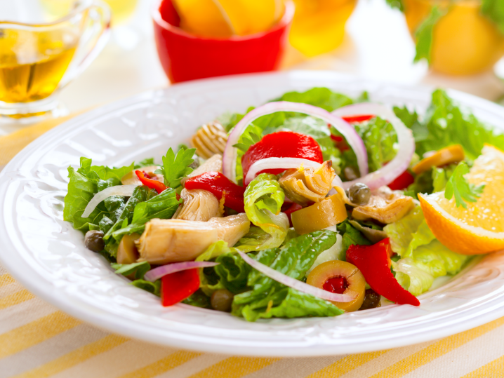 salad with artichoke hearts | Classpop Shot