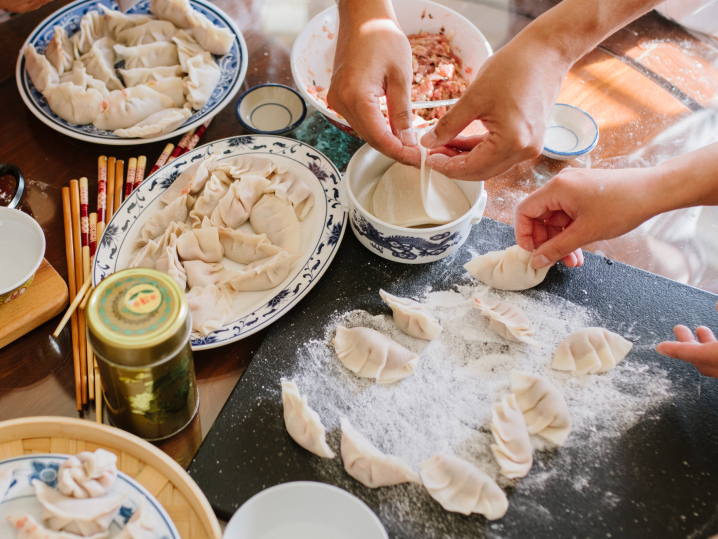 Philadelphia - making dumplings Shot