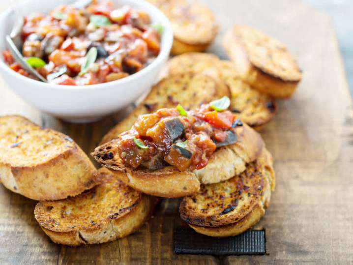 eggplant bruschette | Classpop Shot