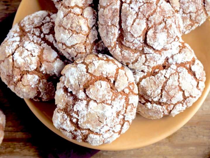 chocolate crinkle cookies | Classpop Shot