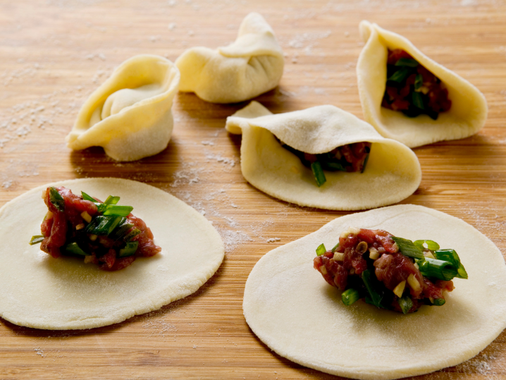 Houston - potsticker filling Shot