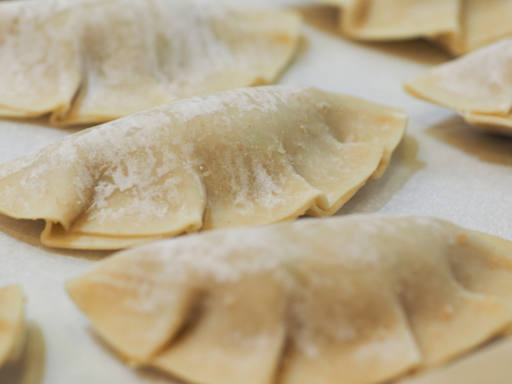 Houston - homemade potstickers Shot