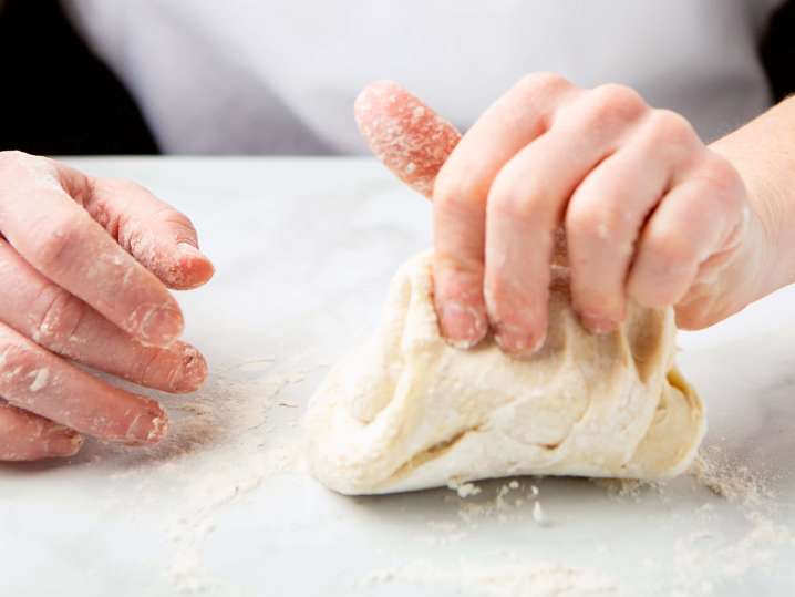 making homemade pasta dough | Classpop Shot