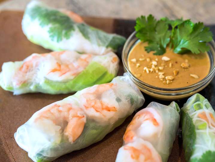 shrimp spring rolls | Classpop Shot