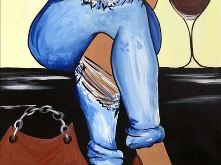 Paint and Sip - Cheers to the Heels - Houston | Classpop!