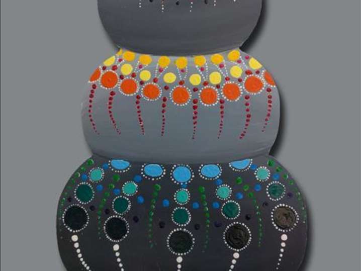 Paint and Sip Mandala Stones and Scented CandleMaking Houston