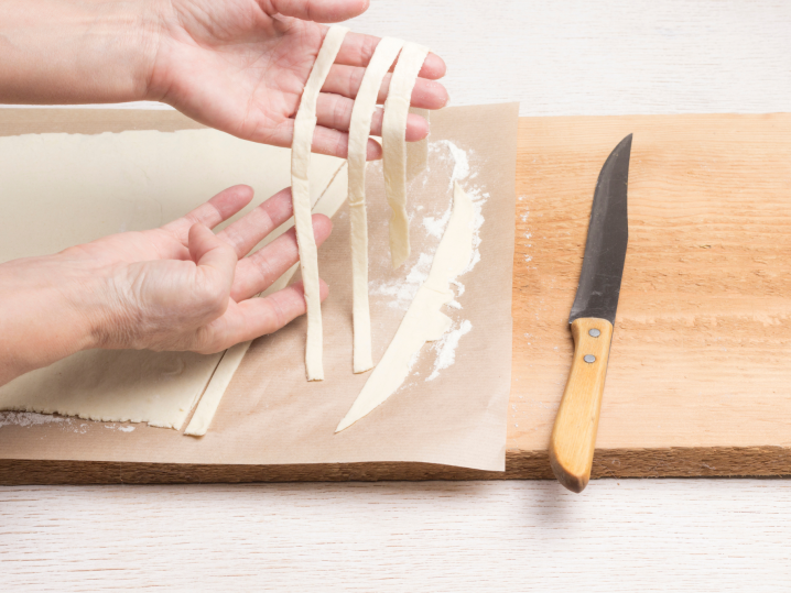 San Jose - shaping pasta noodles Shot