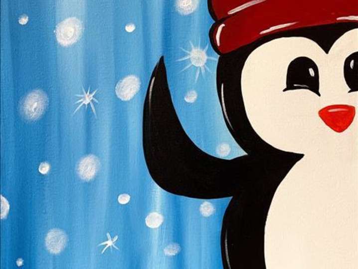 Paint and Sip - Waving Penguin - Colorado Springs | Classpop!