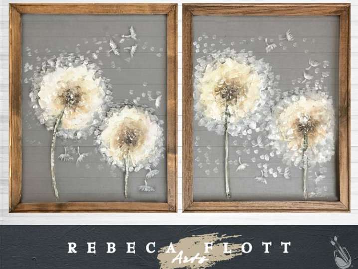 Paint and Sip Dandelion Date Night Colorado Springs Classpop!