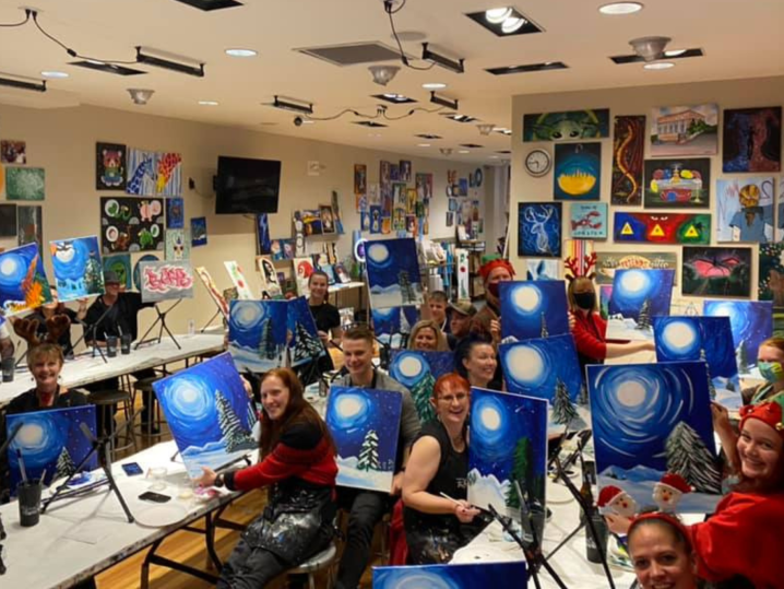 Colorado Springs - colorado springs paint and sip Shot