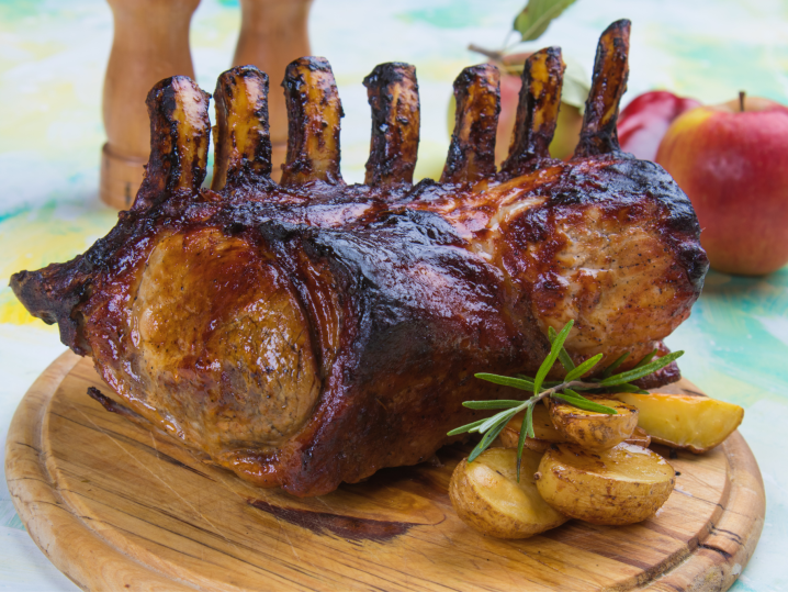 Vancouver - rack of pork Shot