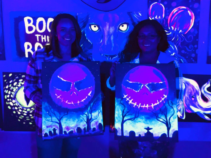 Colorado Springs - black light paint night Shot