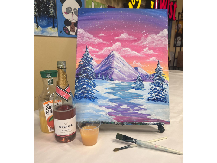 Paint and Sip - A Big C of Trees - Colorado Springs | Classpop!