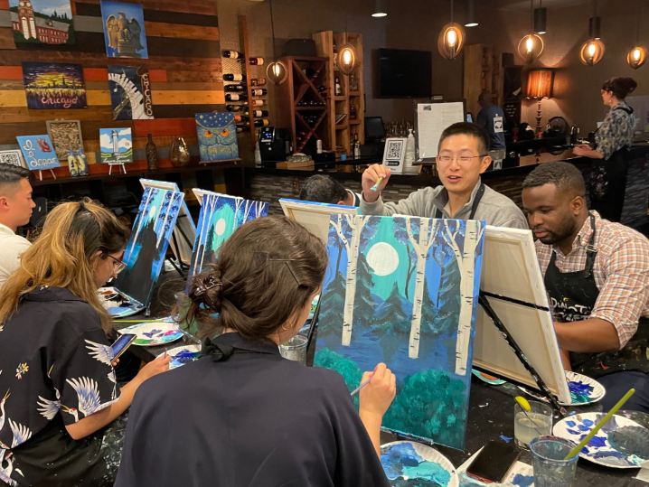 Chicago - chicago paint class Shot