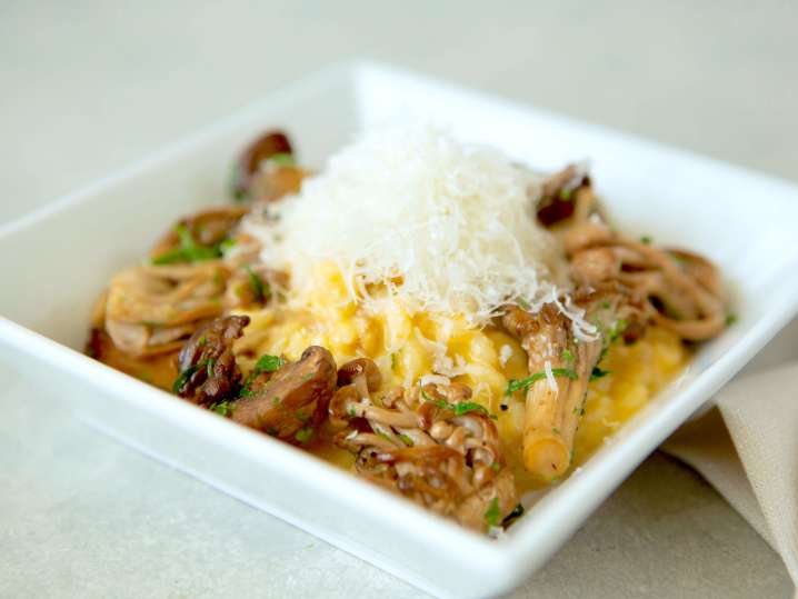 risotto with mushrooms and chives | Classpop Shot