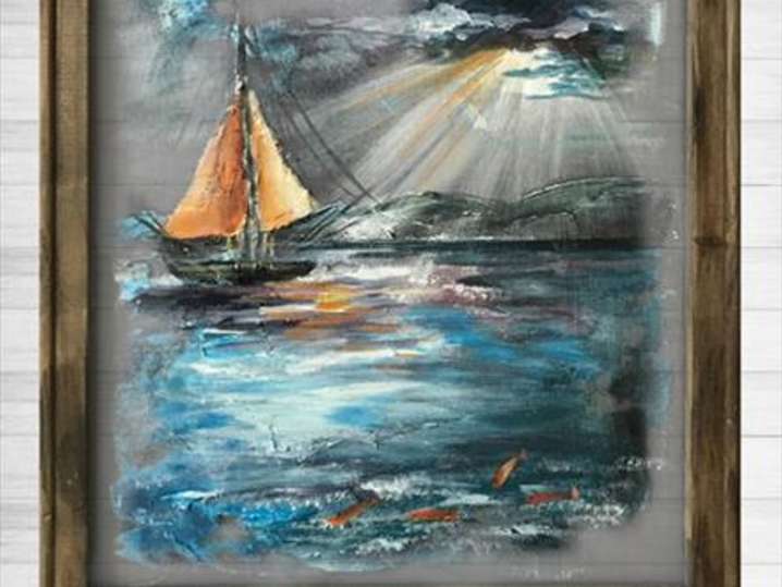 Paint and Sip - Sailboat in the Sun Rays - Houston | Classpop!