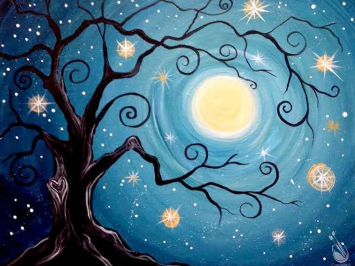 Paint and Sip - Sweet Skyscape - Houston | Classpop!