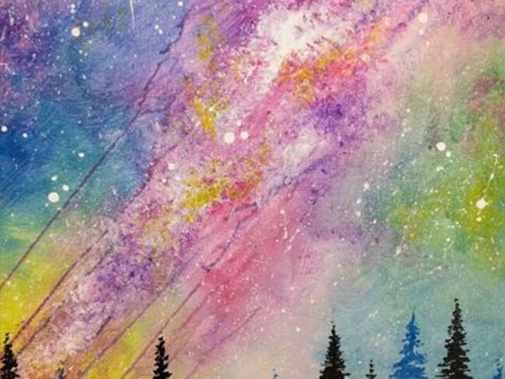 Paint and Sip - Magnificent Forest Sky - Houston | Classpop!