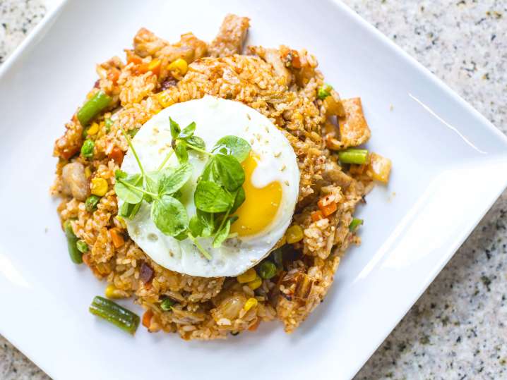kimchi fried rice with bulgogi beef | Classpop Shot