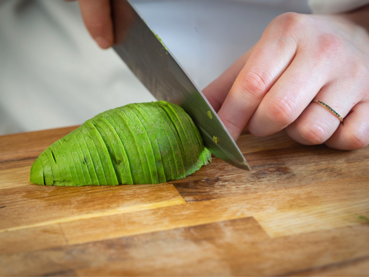 Los Angeles - sliced avocado Shot