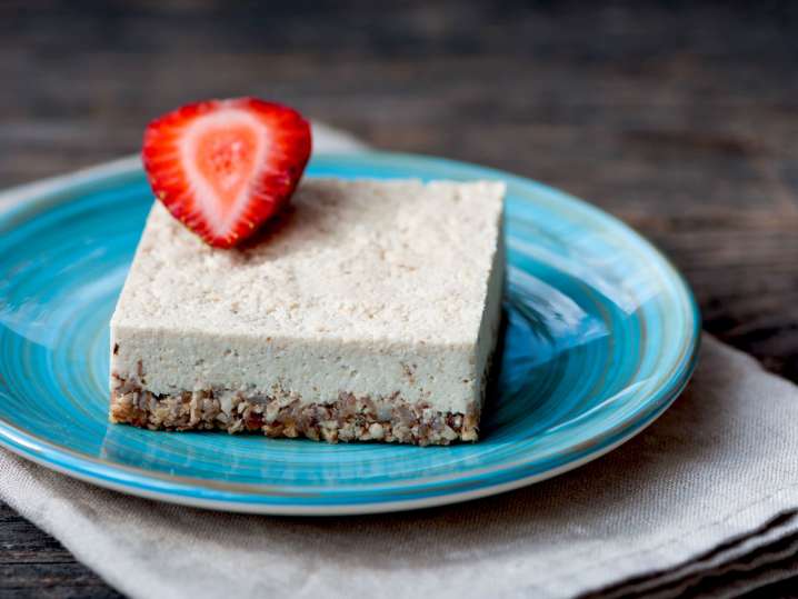 raw vegan lemon cheesecake | Classpop Shot