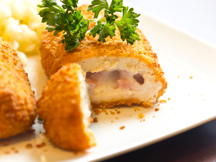 NYC - chicken cordon bleu Shot