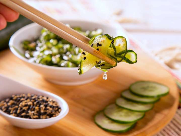 japanese cucumber salad or Sunomono | Classpop Shot