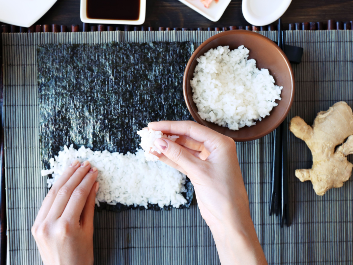 NYC - sushi rice Shot