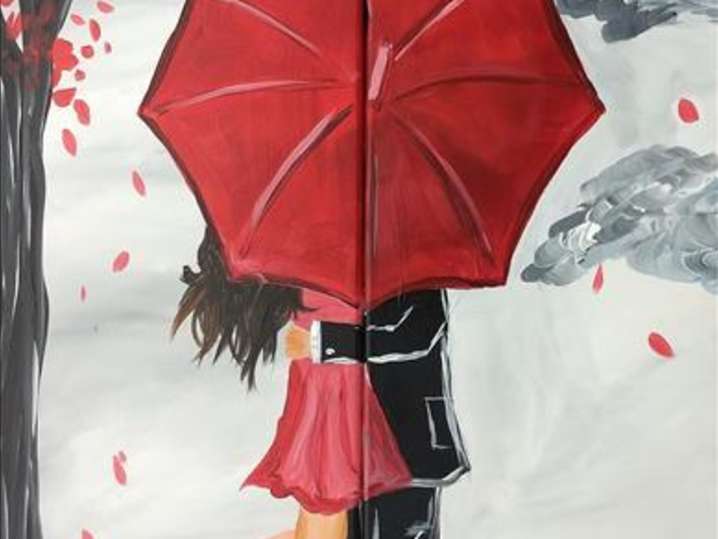 Paint and Sip - Umbrella Love - Houston | Classpop!