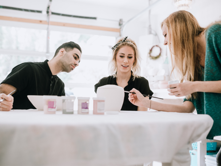 NYC - pottery class Shot