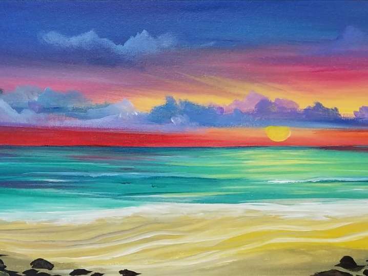 Paint and Sip - Live in a Rainbow of Colors - Houston | Classpop!