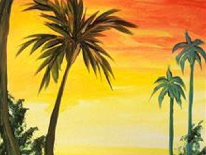 Paint and Sip - Bird of Paradise - Houston | Classpop!