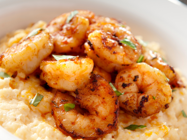 New Orleans - louisiana shrimp and grits Shot