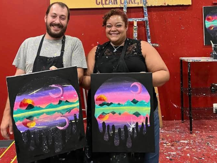Paint and Sip - Galactic Ocean - Houston | Classpop!