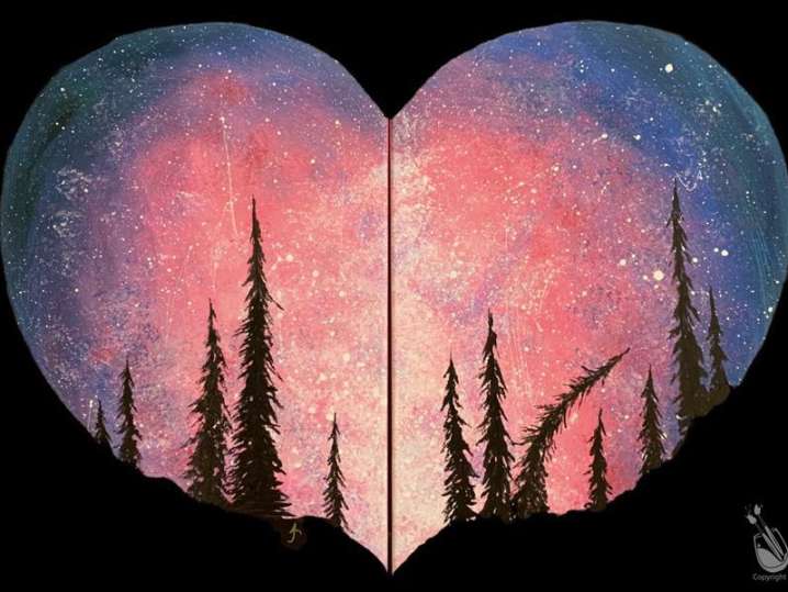 Paint and Sip - Love Under the Stars - Houston | Classpop!