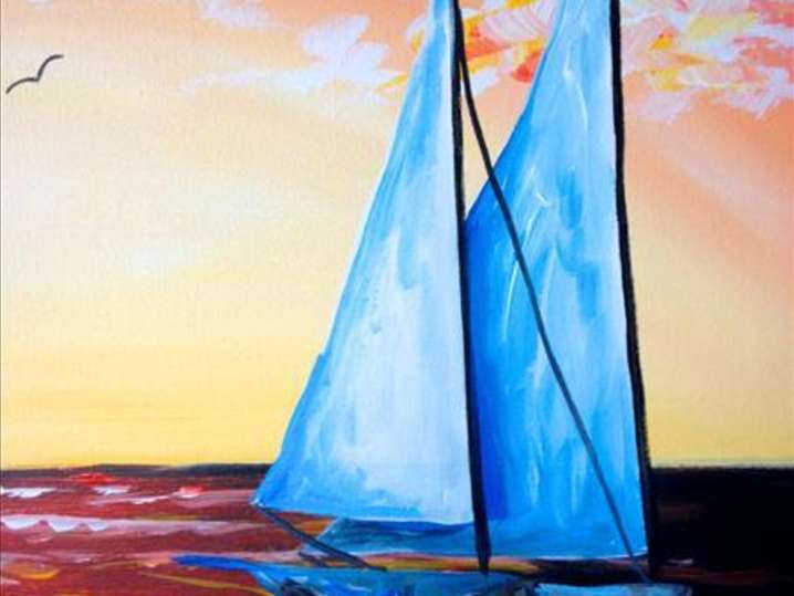 Paint and Sip - Sailing into Sunset - Houston | Classpop!