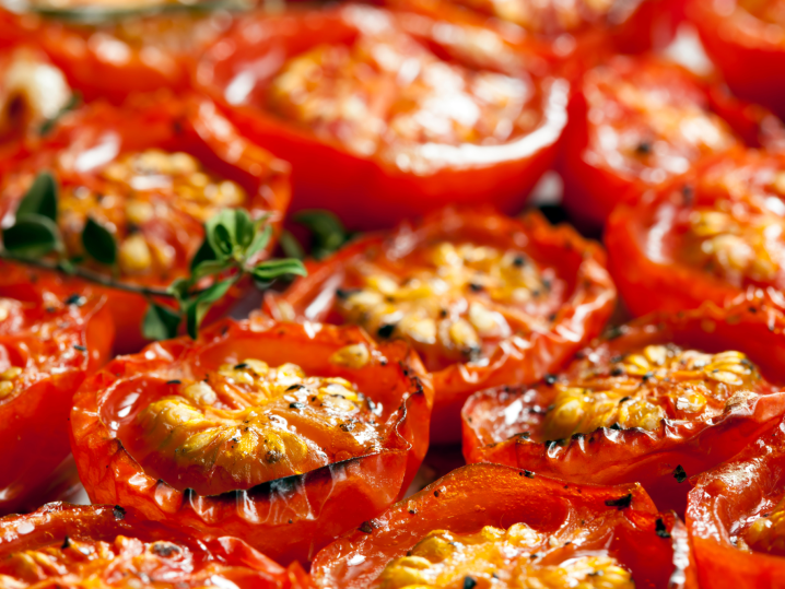 Charlotte - blistered cherry tomatoes Shot