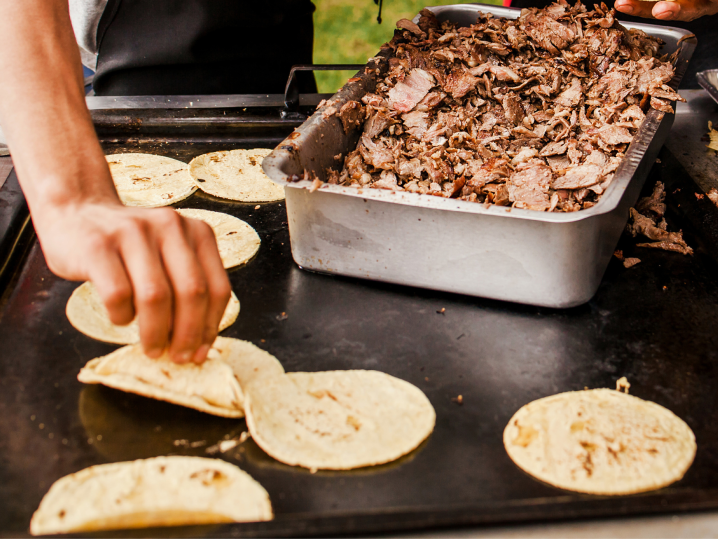 Charlotte - homemade tortillas Shot