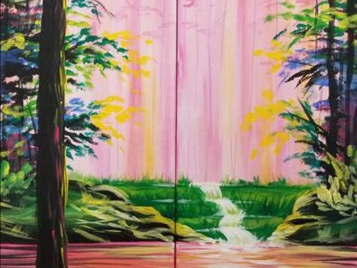 Paint and Sip - Colorful Secret Forest - Houston | Classpop!