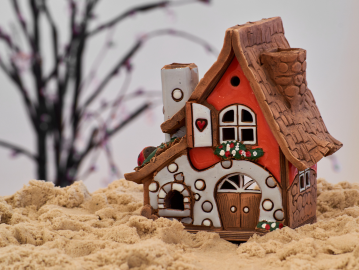 Austin - handmade clay home Shot