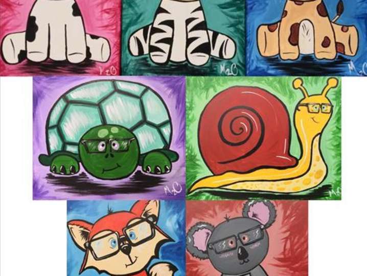 Paint and Sip - Family Fun With Animals - Colorado Springs | Classpop!