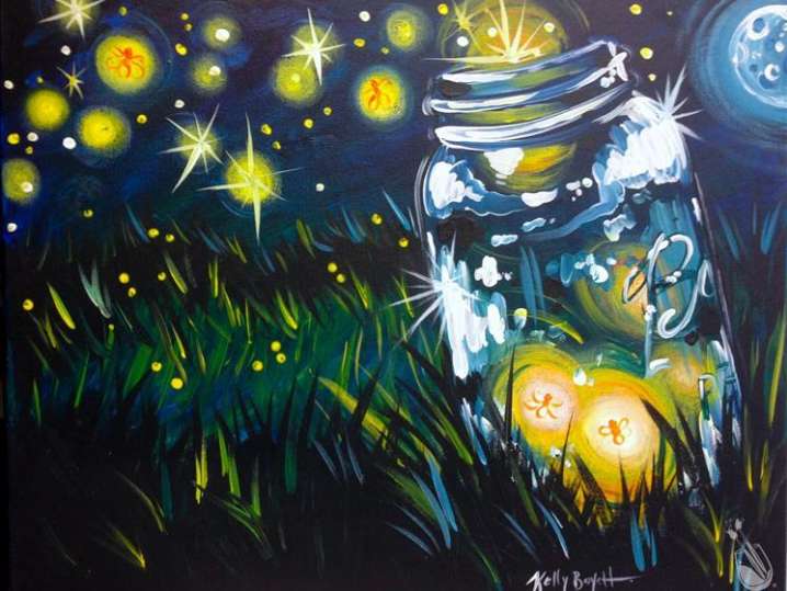 Paint and Sip - Summer Nights (BOGO Drinks!) - Colorado Springs | Classpop!