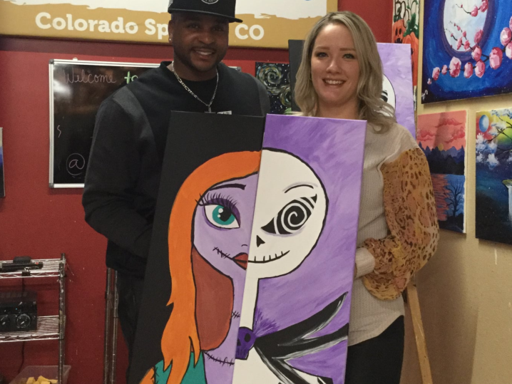 Colorado Springs - colorado springs paint and sip Shot