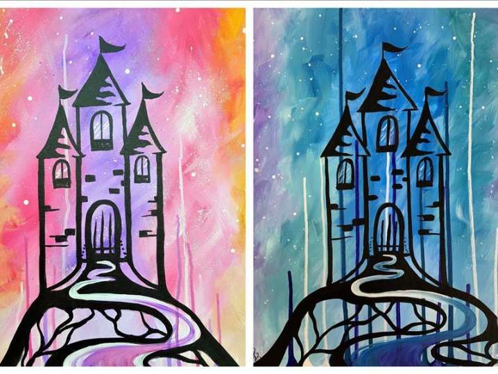 Paint and Sip - Castle on a Hill - Houston | Classpop!